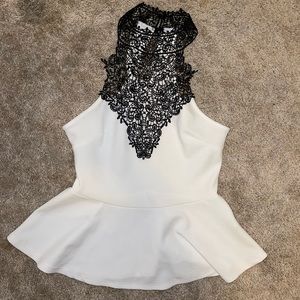 Peplum top